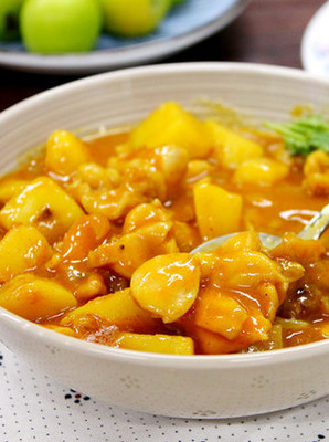 土豆咖喱鸡肉