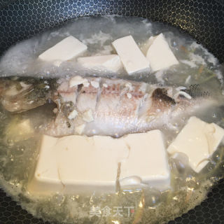 豆腐炖鲈鱼的家常做法