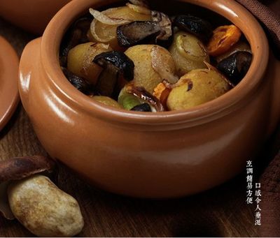 黑牛肝菌炖汤