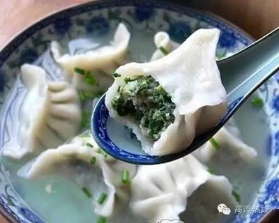 荠菜配什么包饺子好吃