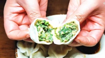 荠菜配什么包饺子好吃