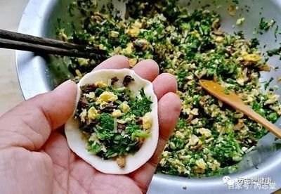 荠菜配什么包饺子好吃