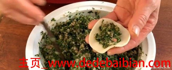 荠菜配什么包饺子好吃