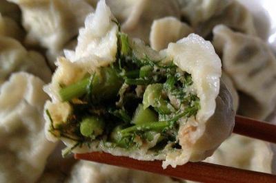 荠菜配什么包饺子好吃