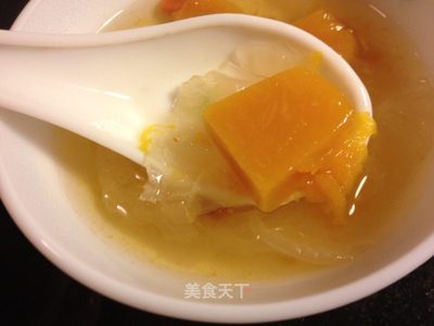 银耳南瓜汤