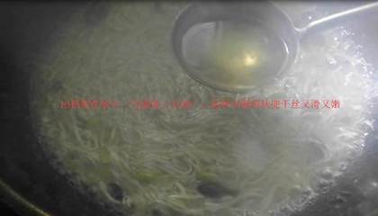 宿迁软兜干丝的做法