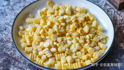 粘玉米粒怎么做好吃