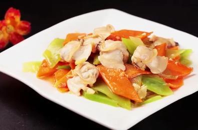 蛤蜊肉的做法爆炒