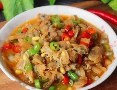 蛤蜊肉的做法爆炒