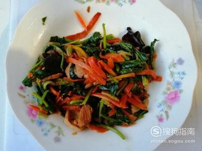 木耳与菠菜能同吃吗