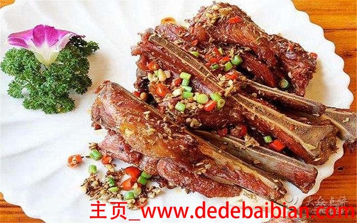 红烧扇子骨的做法