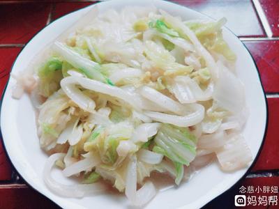 腊肠炒白菜