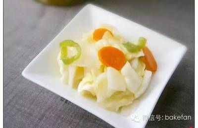酸甜白萝卜泡菜的做法