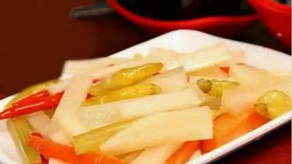 酸甜白萝卜泡菜的做法