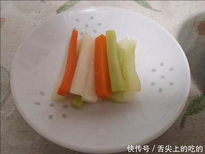酸甜白萝卜泡菜的做法