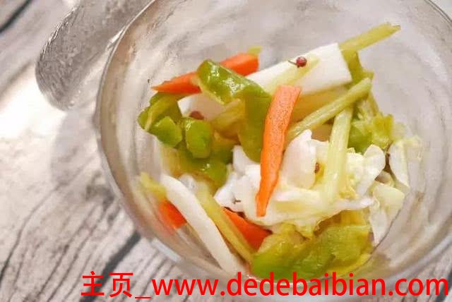 酸甜白萝卜泡菜的做法