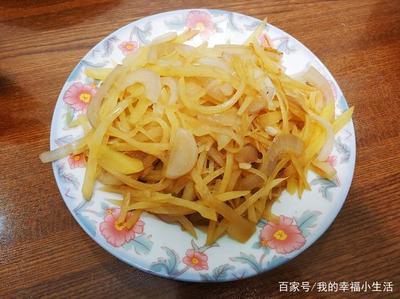 洋葱炒土豆丝的做法