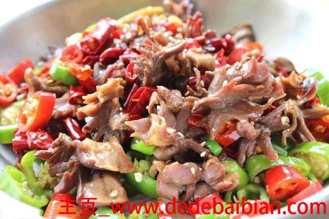 香辣鸡杂