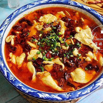 水煮鸡肉片