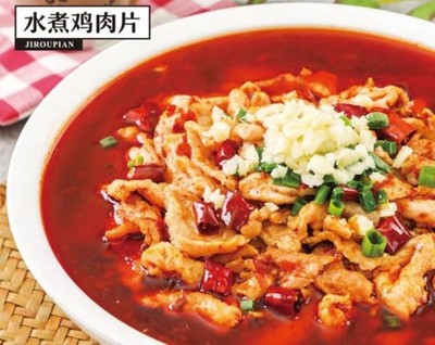 水煮鸡肉片
