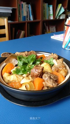 萝卜焖鸭的做法