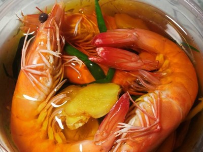 卤基围虾的做法