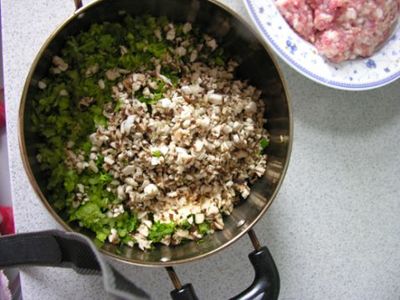香菇青菜饺子馅的做法