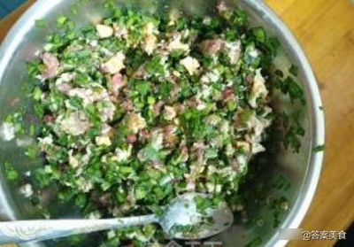 香菇青菜饺子馅的做法