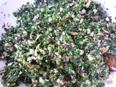 香菇青菜饺子馅的做法