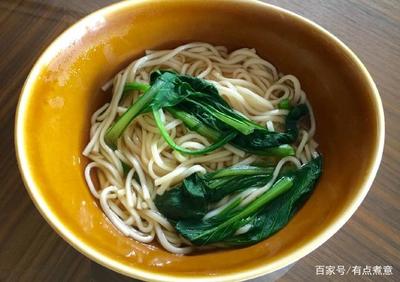 一碗排骨面的热量