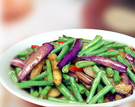 茄子和豆角怎么炒好吃