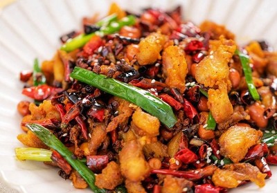 麻辣鸡丁的做法