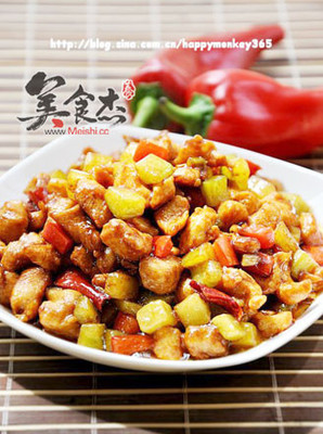 麻辣鸡丁的做法
