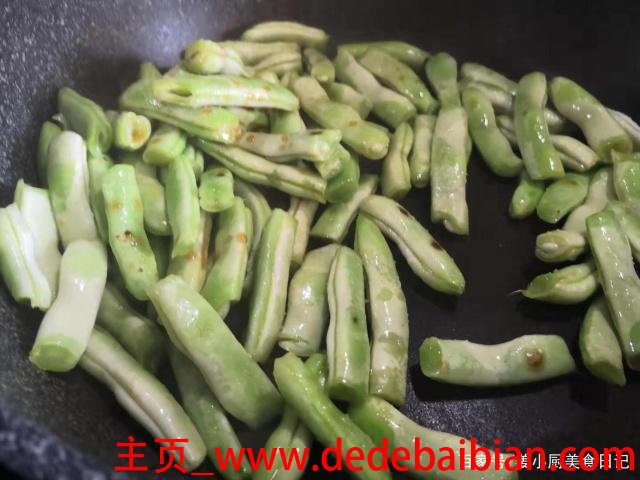 白不老豆角怎么炒好吃