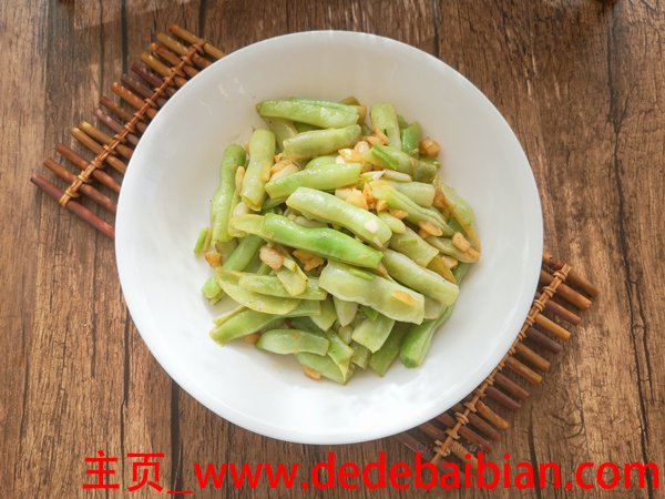 白不老豆角怎么炒好吃