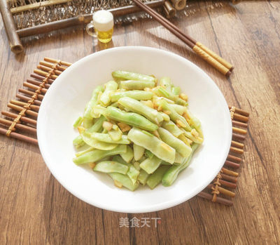 白不老豆角怎么炒好吃