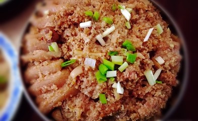 蒸米粉肉的家常做法