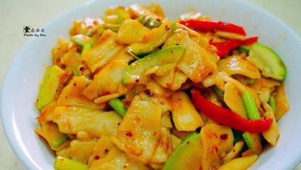 甘肃炒面片的做法
