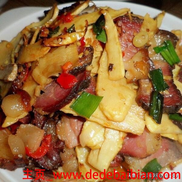 山药炒肉片的做法