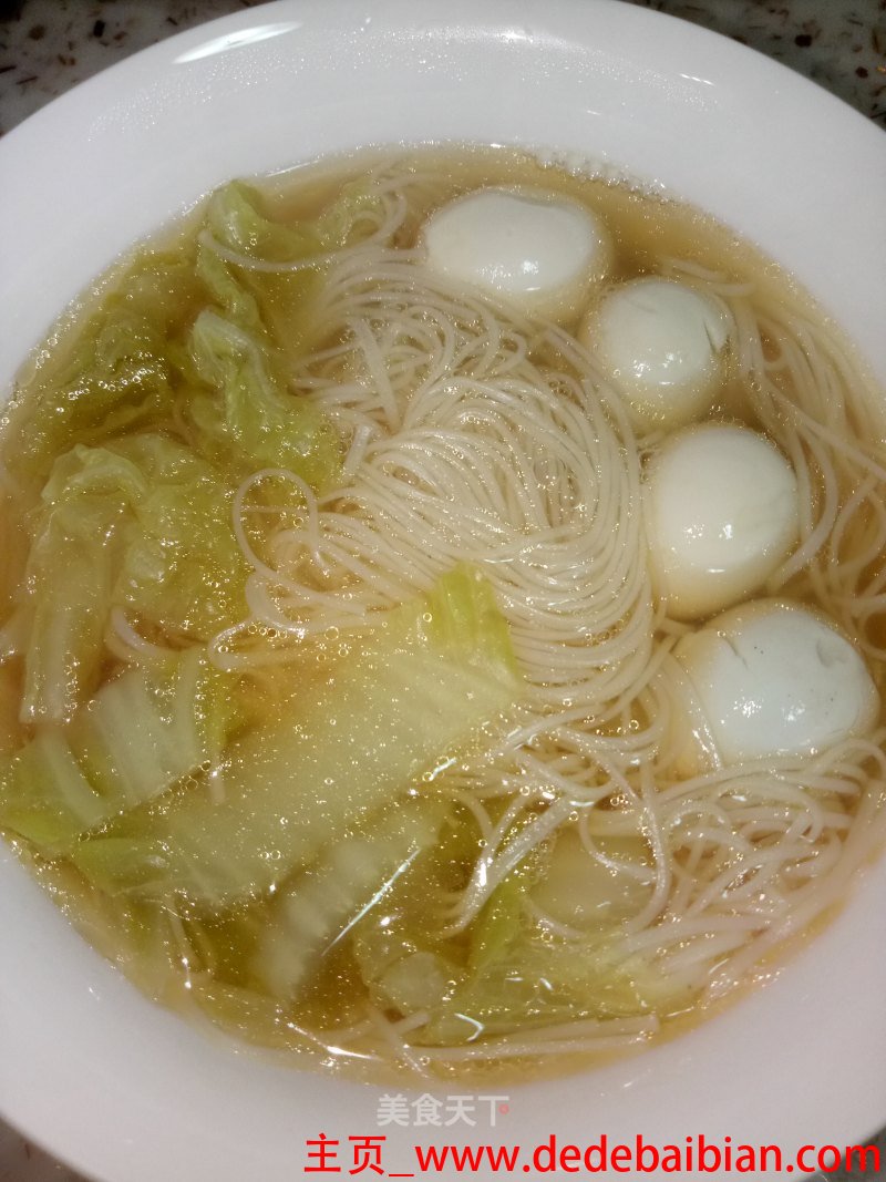 清淡挂面汤的做法