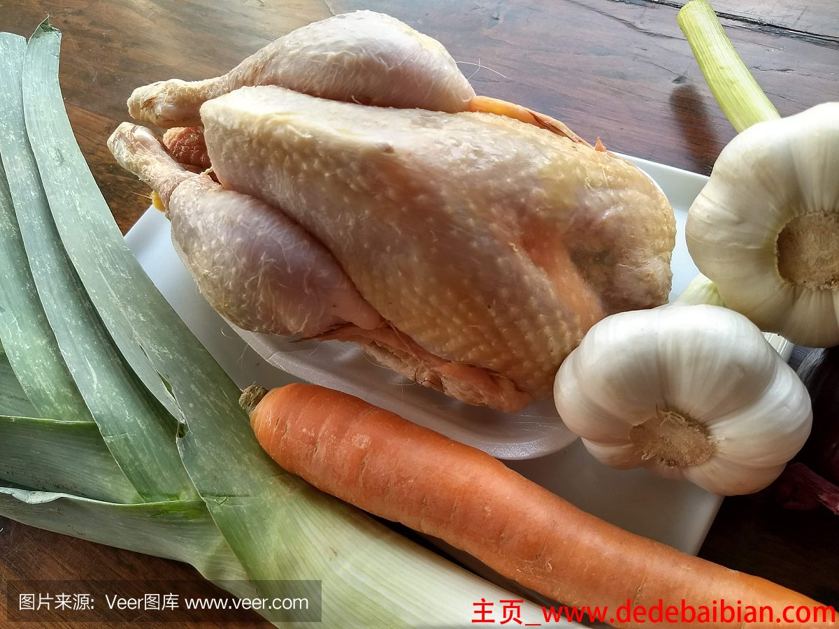 鸡肉能放大蒜吗