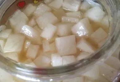 白萝卜泡蜂蜜