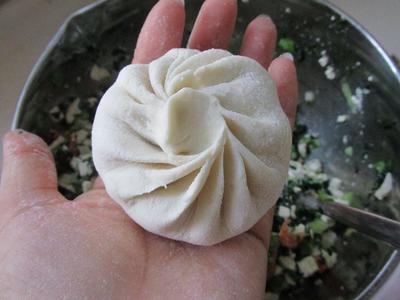 大白菜肉馅包子的做法