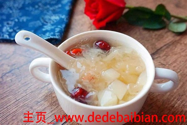 冰糖银耳汤的功效与作用