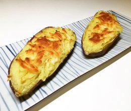 芝士焗番薯烤箱做法