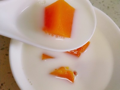 牛奶木瓜的做法下奶