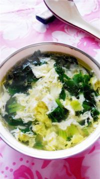 菠菜蛋花汤