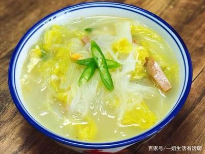 大白菜的吃法