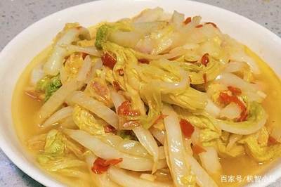 大白菜的吃法