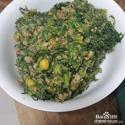 茴香包饺子怎么做